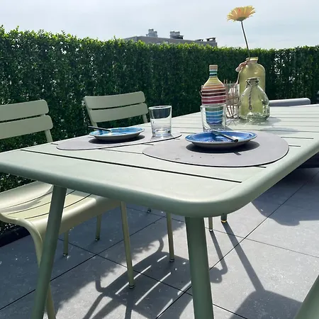 Appartamento Penthouse Voor 2 Met 2 Ruime Terrassen Op 6 Min Wandelen Het