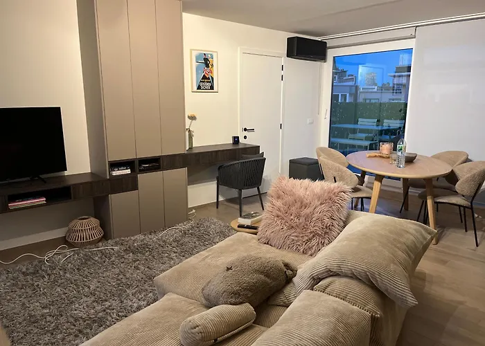Appartement Penthouse Voor 2 Met 2 Ruime Terrassen Op 6 Min Wandelen Het Ostende