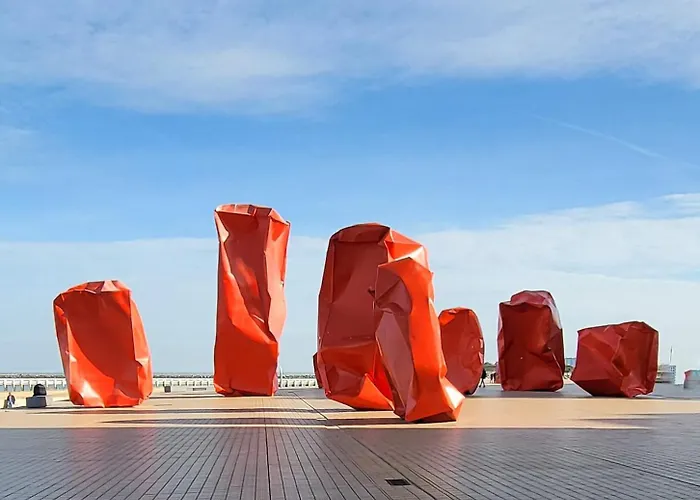 Penthouse Voor 2 Met 2 Ruime Terrassen Op 6 Min Wandelen Het Lägenhet Oostende