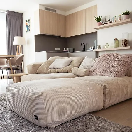 Apartamento Penthouse Voor 2 Met 2 Ruime Terrassen Op 6 Min Wandelen Het Ostende